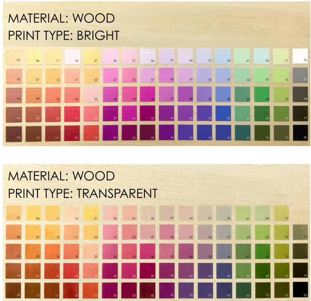 PLAIN PRINTED EXPOSED WOOD