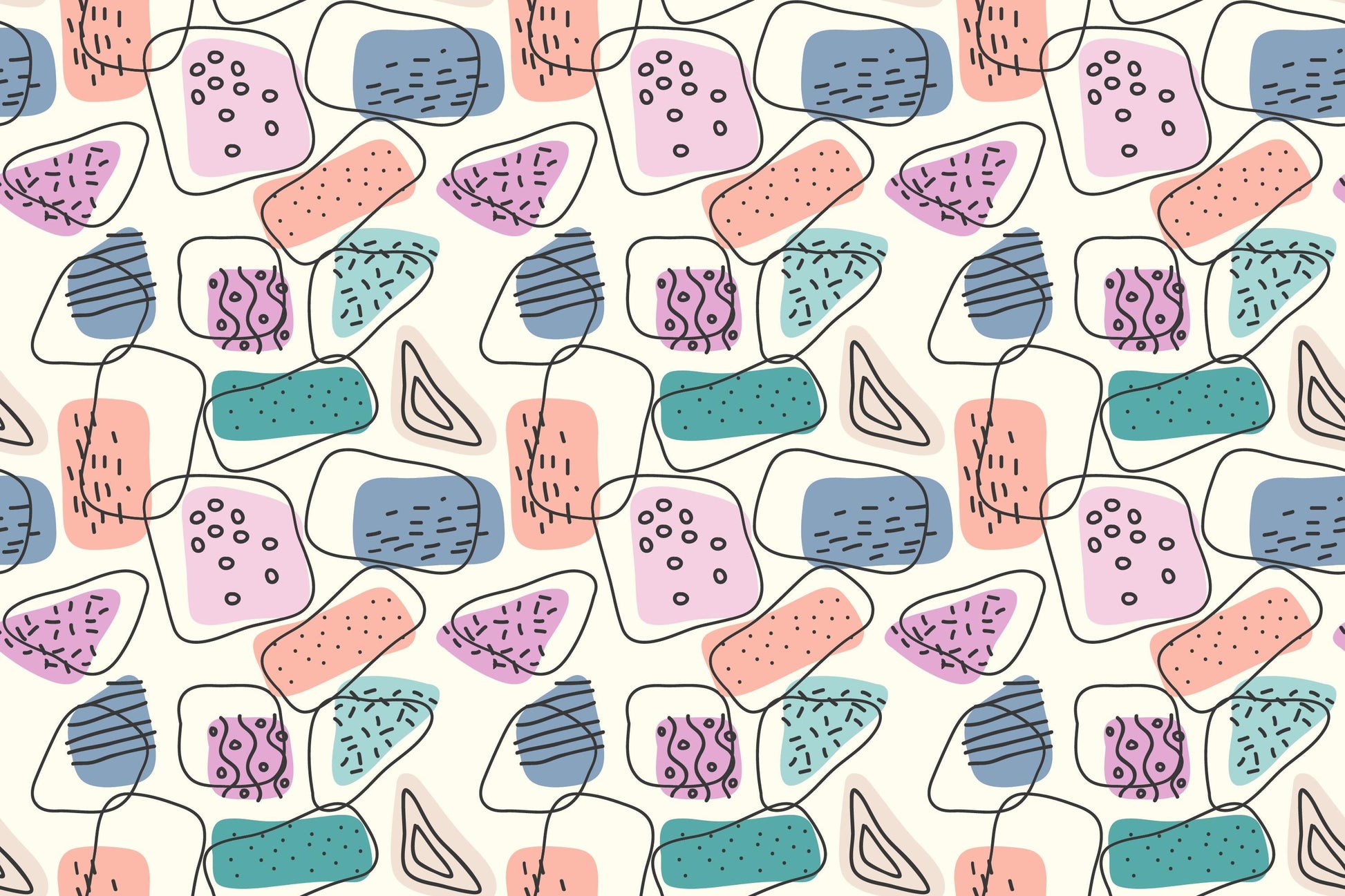 Pattern for printing on leather, acrylic, wood or cork for earring blanks or earring supplies in pattern style - Pattern -  Abstract Art - 40