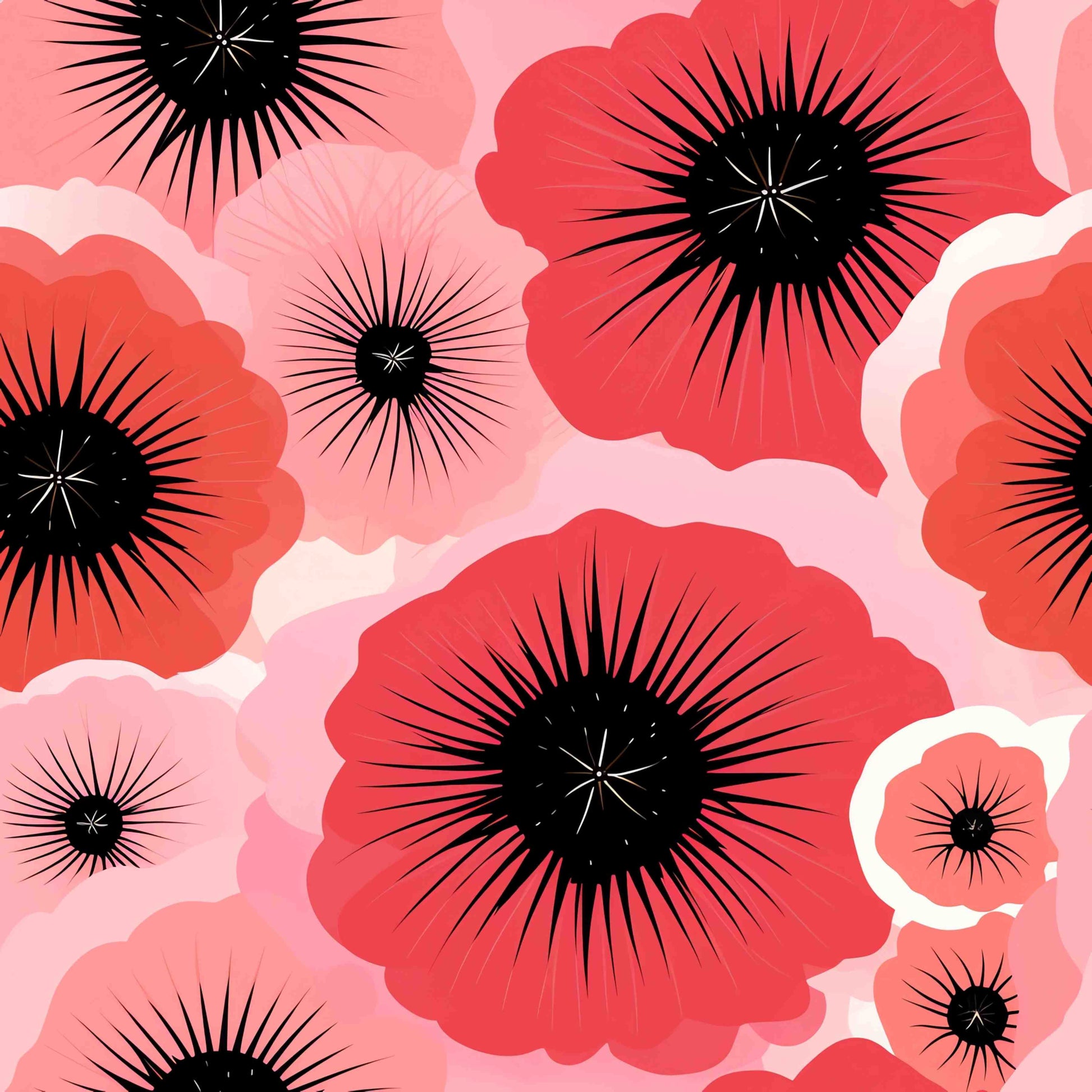 Pattern for printing on leather, acrylic, wood or cork for earring blanks or earring supplies in pattern style - Pattern -  Abstract Floral - 29