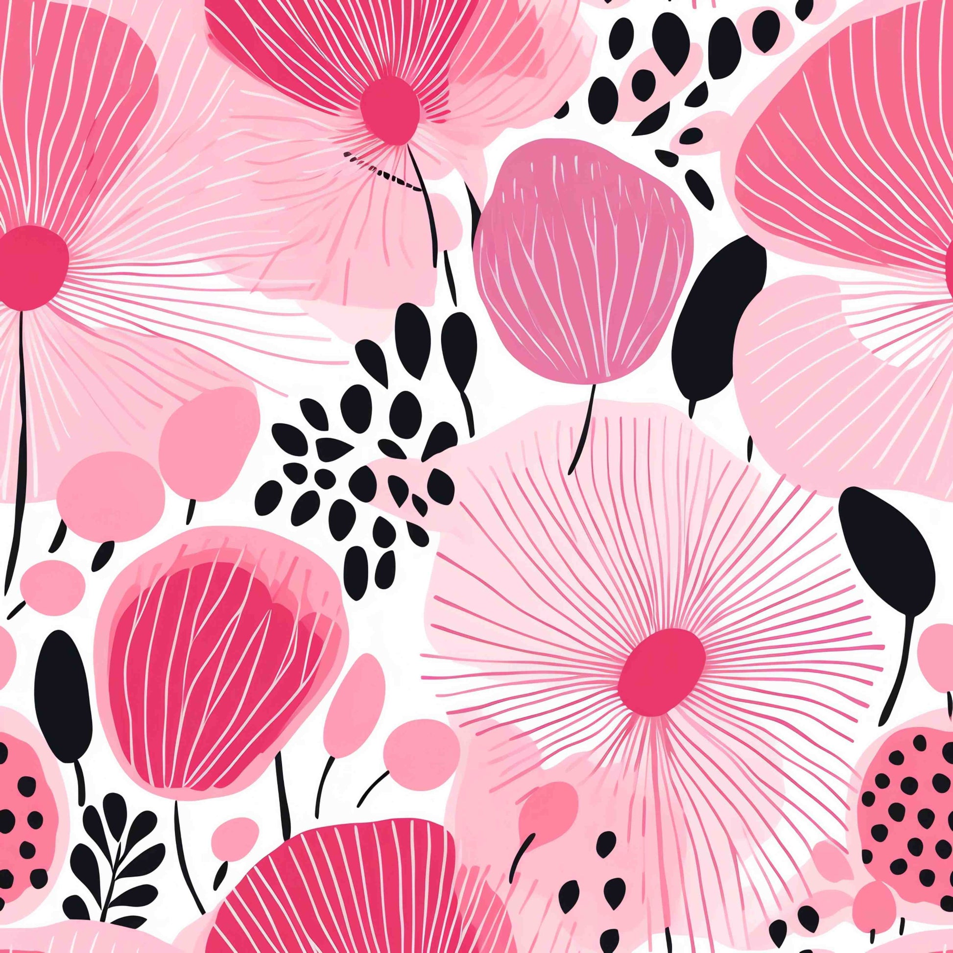 Pattern for printing on leather, acrylic, wood or cork for earring blanks or earring supplies in pattern style - Pattern -  Abstract Floral - 31