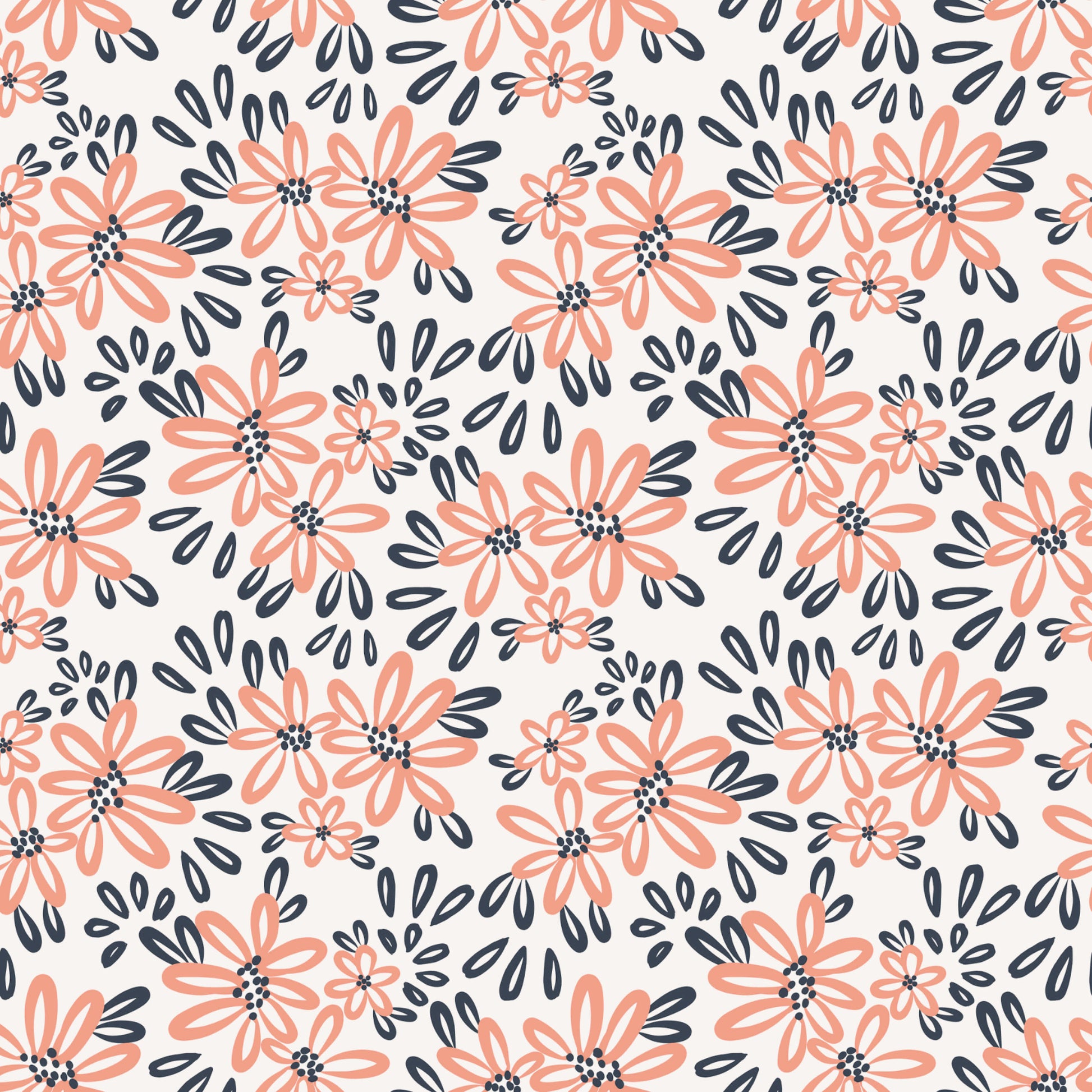 Pattern for printing on leather, acrylic, wood or cork for earring blanks or earring supplies in pattern style - Pattern -  Abstract Floral - 45