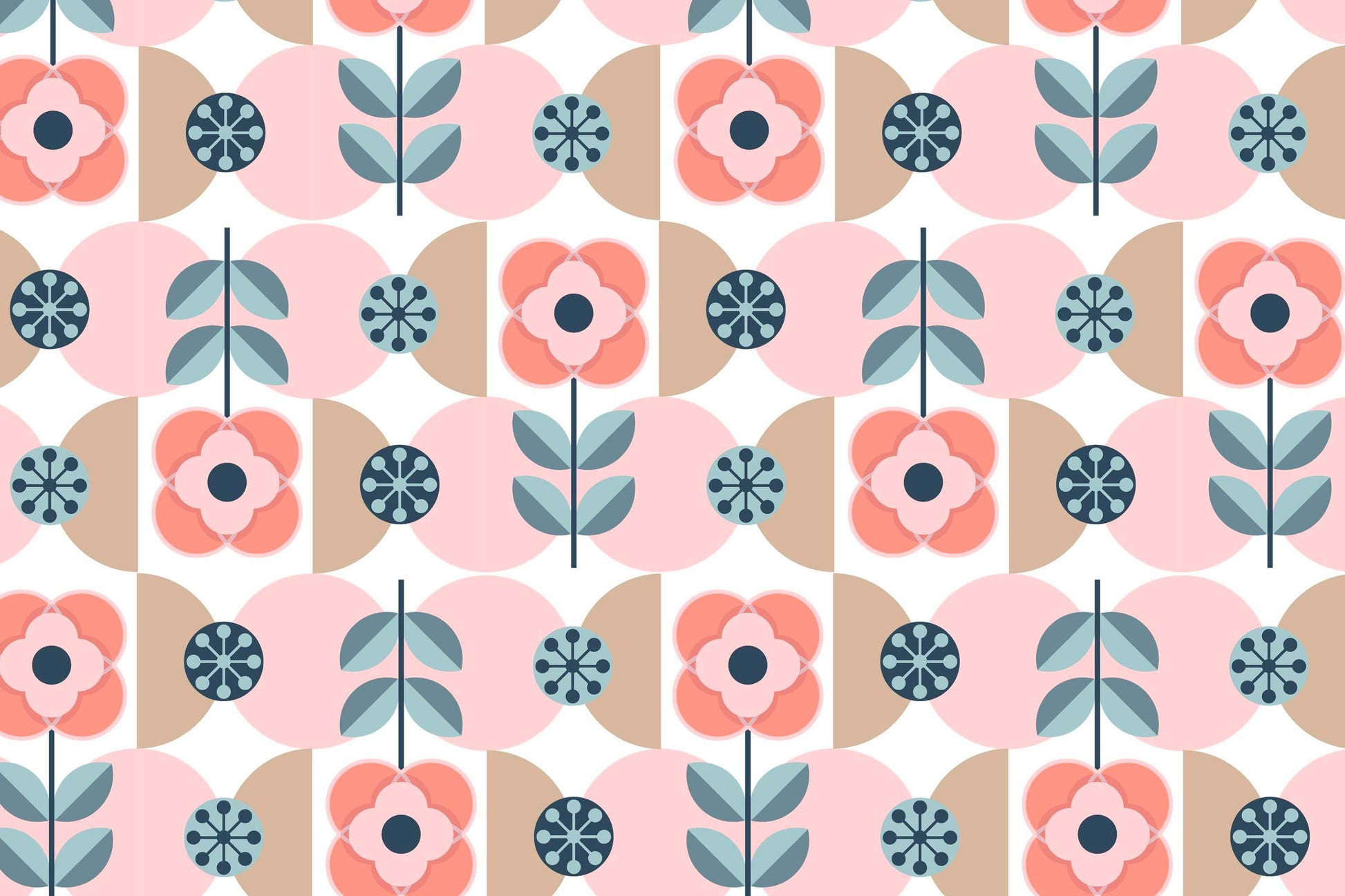 Pattern for printing on leather, acrylic, wood or cork for earring blanks or earring supplies in pattern style - Pattern -  Abstract Floral - 56