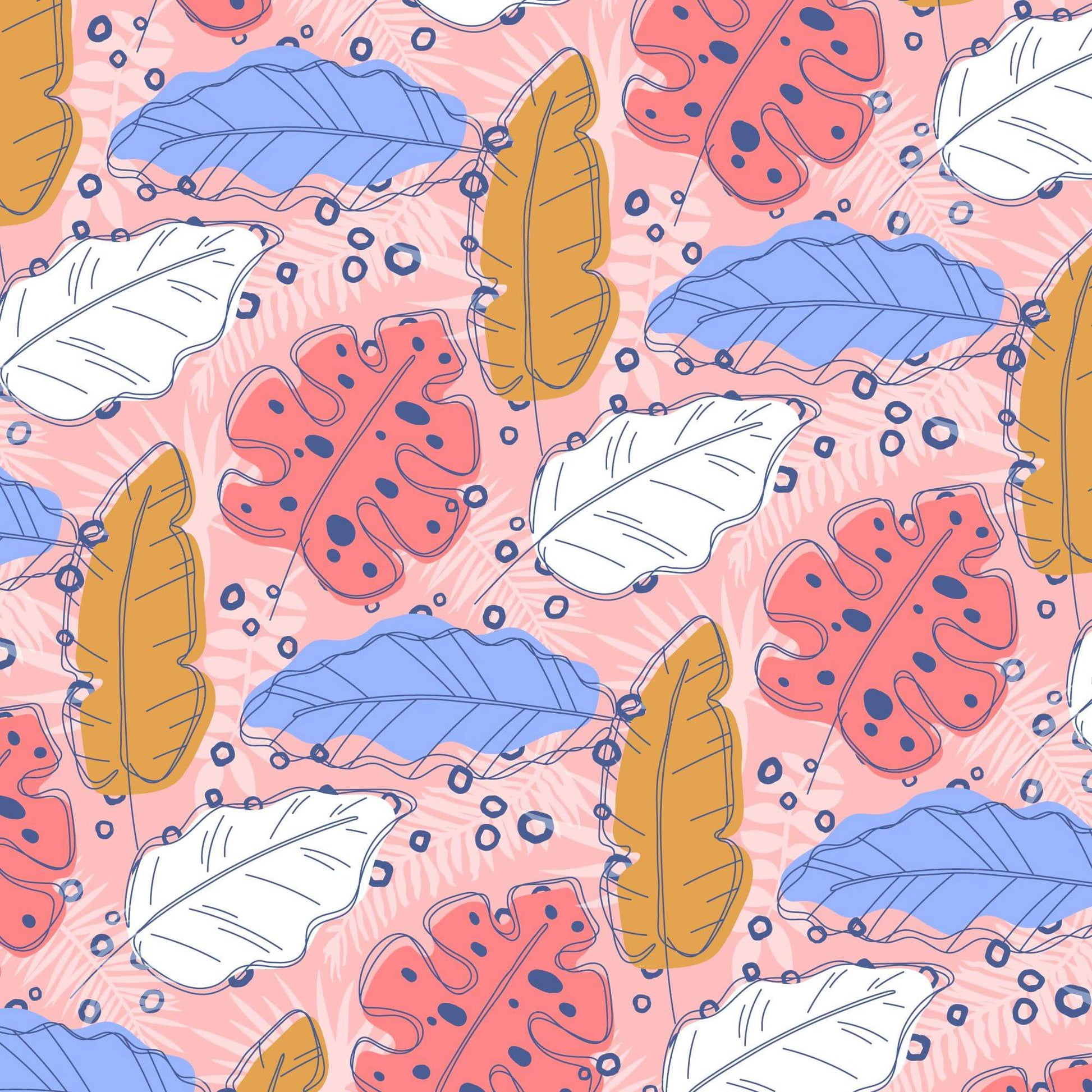 Pattern for printing on leather, acrylic, wood or cork for earring blanks or earring supplies in pattern style - Pattern -  Abstract Floral - 69