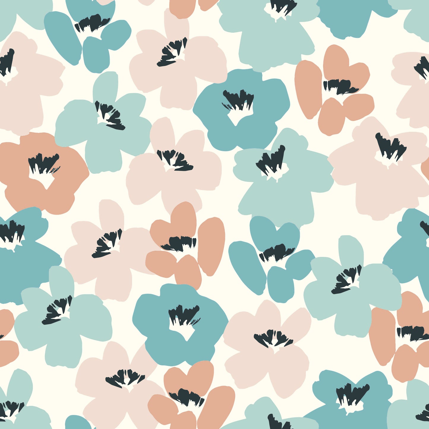 Pattern for printing on leather, acrylic, wood or cork for earring blanks or earring supplies in pattern style - Pattern - Abstract Floral - 94