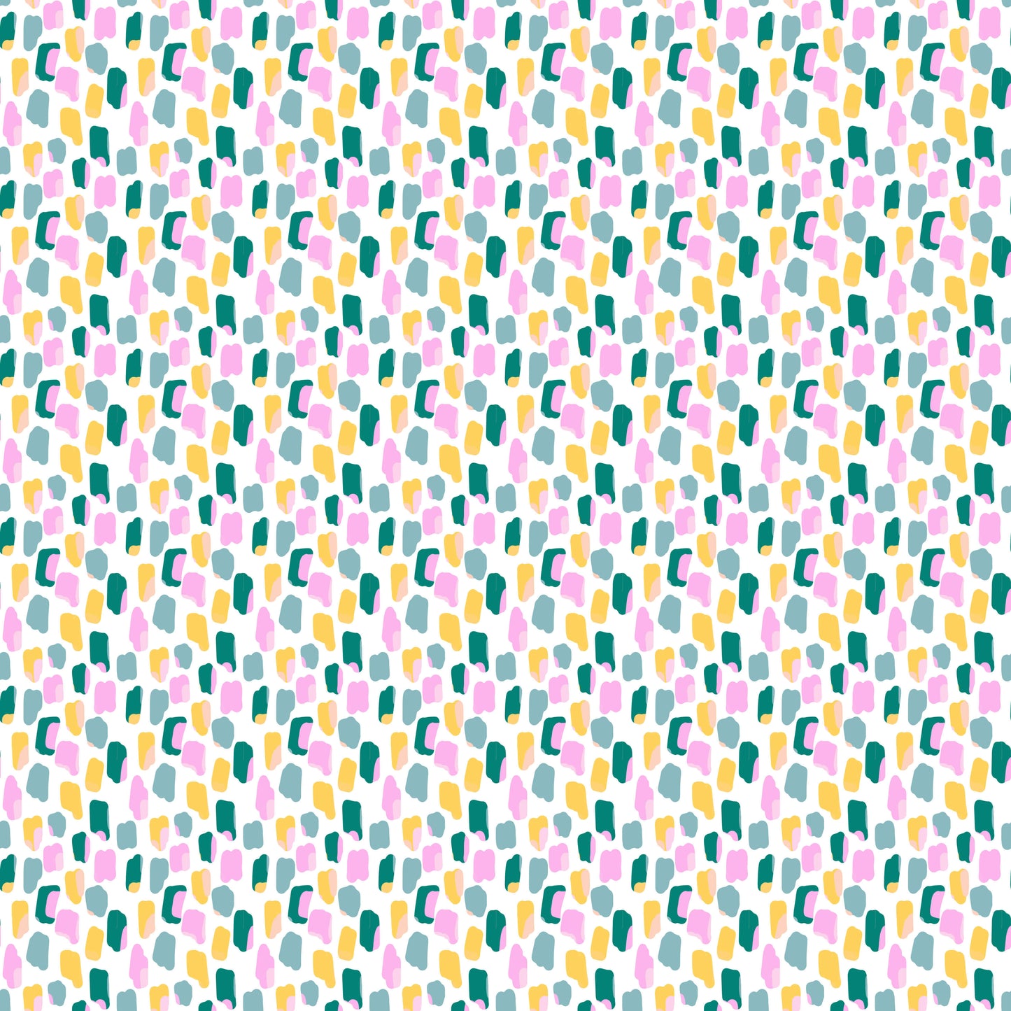 1.5cm Circle - 1 hole - Clear Acrylic - Beach Picnic - 08