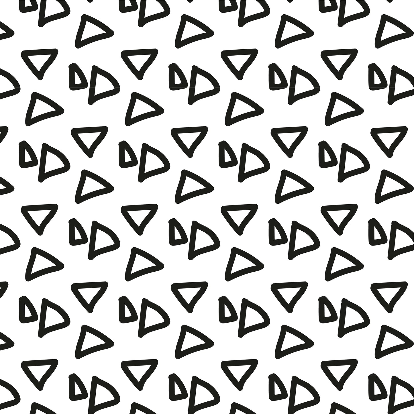 Pattern for printing on leather, acrylic, wood or cork for earring blanks or earring supplies in pattern style - Pattern - Black & White - 17