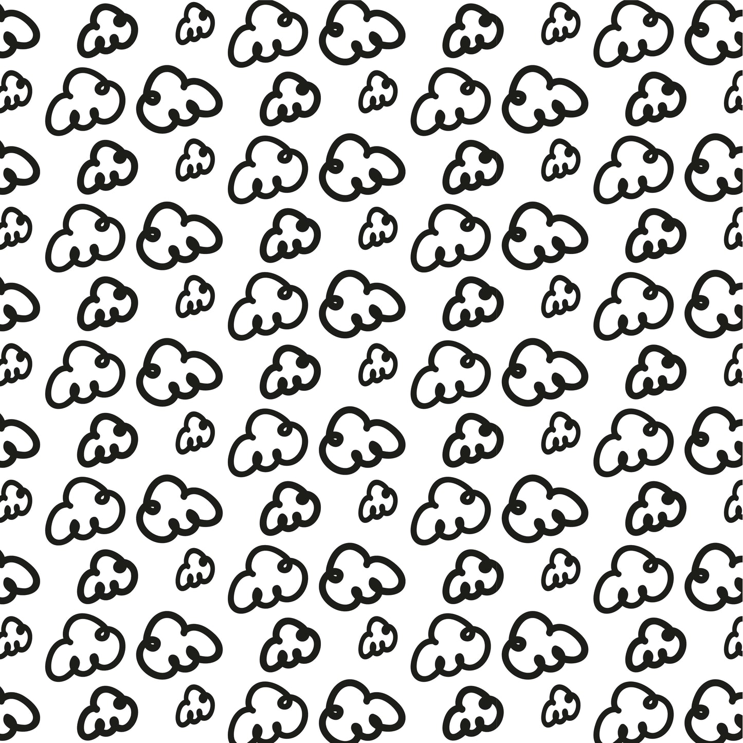Pattern for printing on leather, acrylic, wood or cork for earring blanks or earring supplies in pattern style - Pattern - Black & White - 19