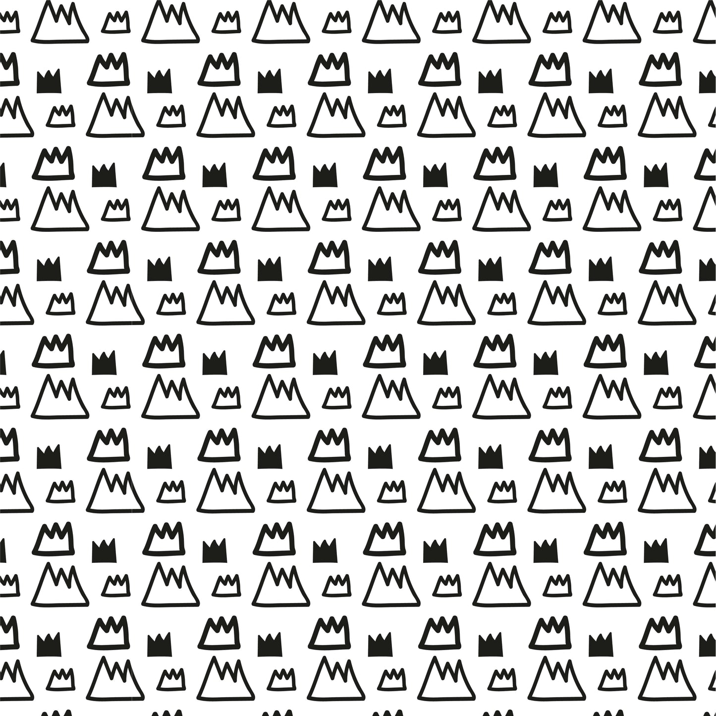 Pattern for printing on leather, acrylic, wood or cork for earring blanks or earring supplies in pattern style - Pattern - Black & White - 22