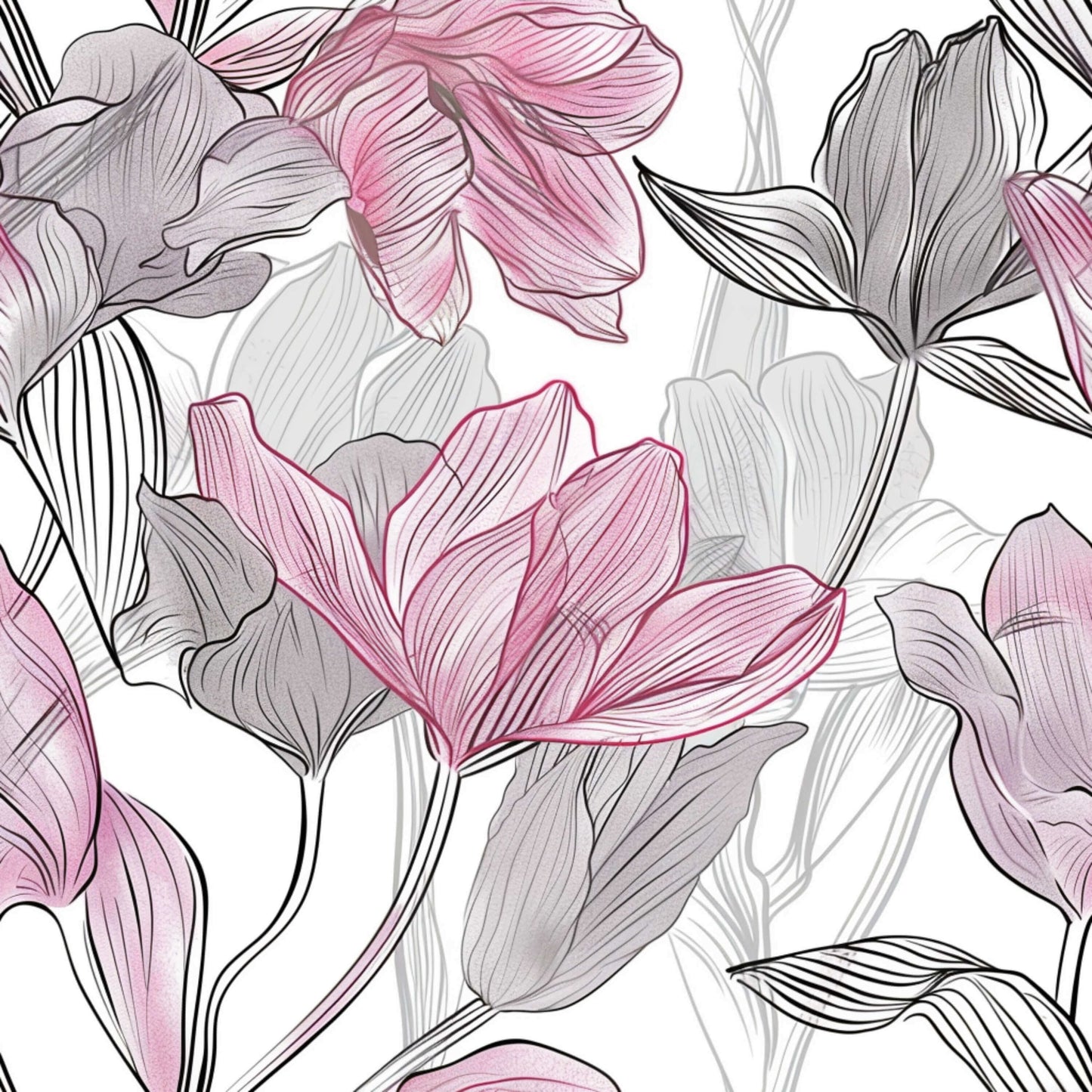 Pattern for printing on leather, acrylic, wood or cork for earring blanks or earring supplies in pattern style - Pattern - Blooms - 39