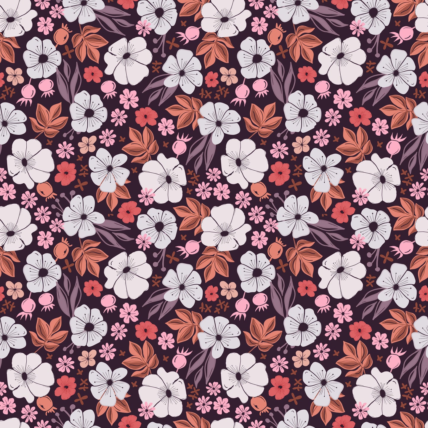 Pattern for printing on leather, acrylic, wood or cork for earring blanks or earring supplies in pattern style - Pattern - Blossoming Days - 01