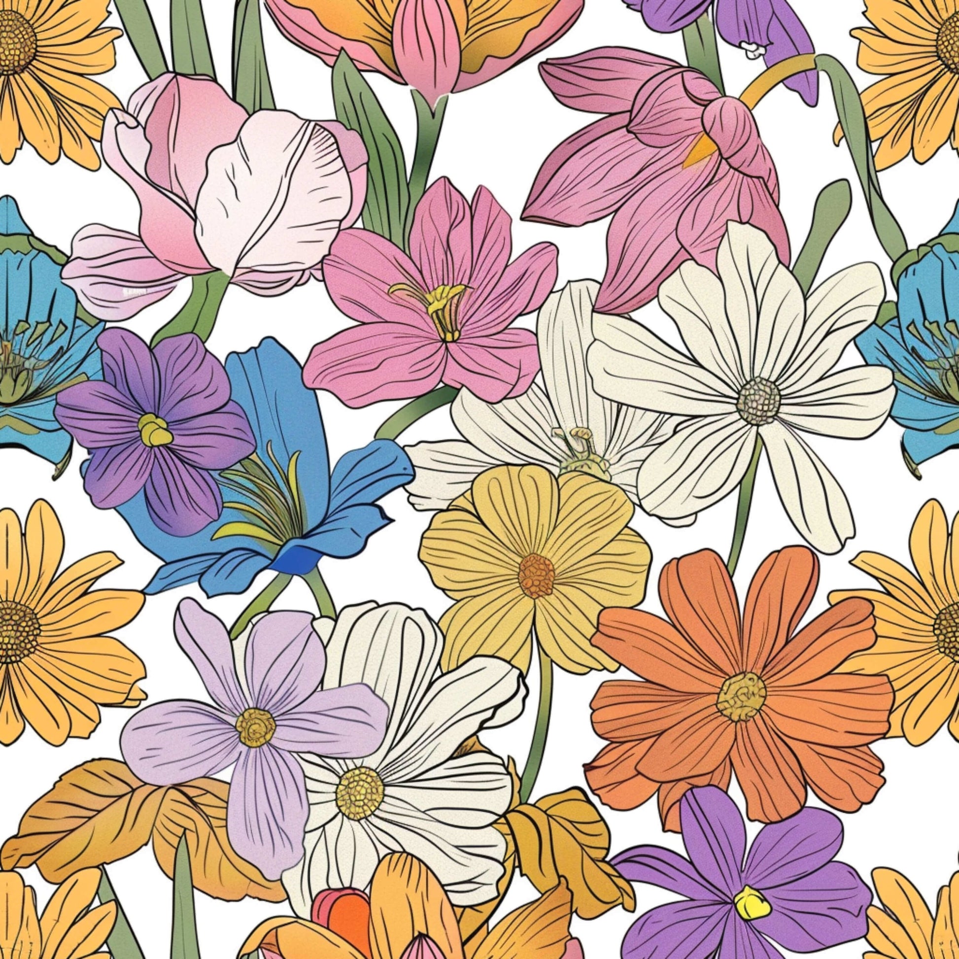 Pattern for printing on leather, acrylic, wood or cork for earring blanks or earring supplies in pattern style - Pattern -  Boho - 35