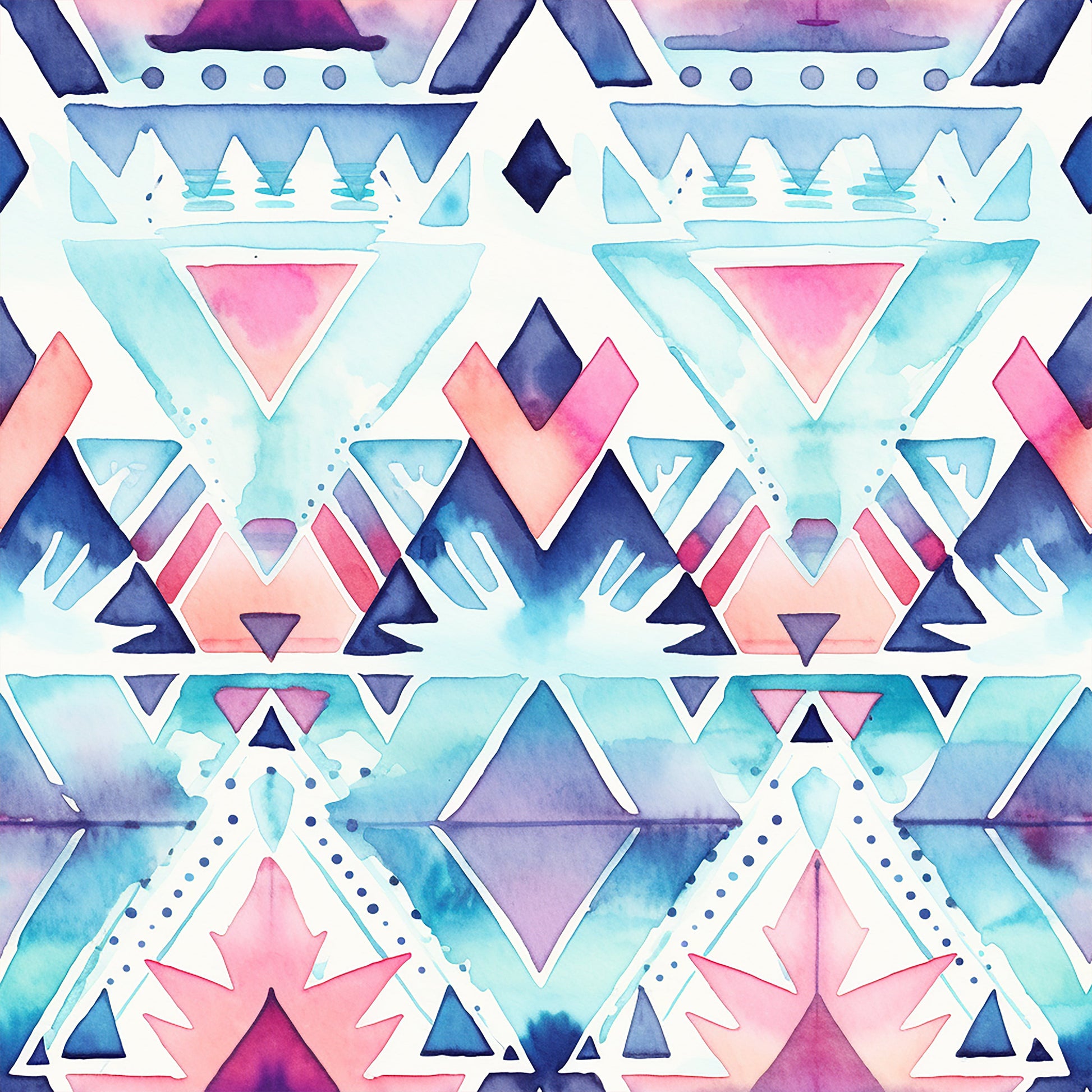 Pattern for printing on leather, acrylic, wood or cork for earring blanks or earring supplies in pattern style - Pattern -  Boho - 45