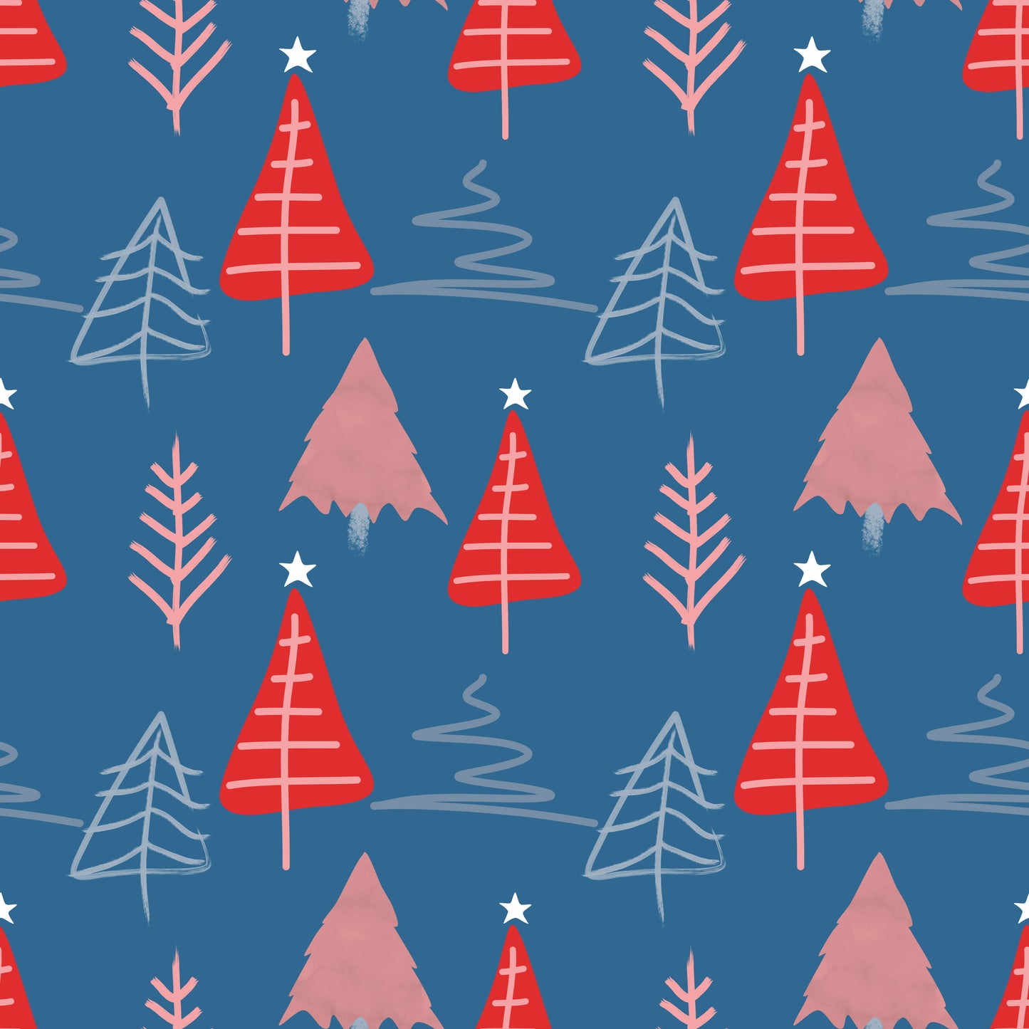 Clear Acrylic - 2cm Christmas Tree - 1 Hole - Christmas - 122