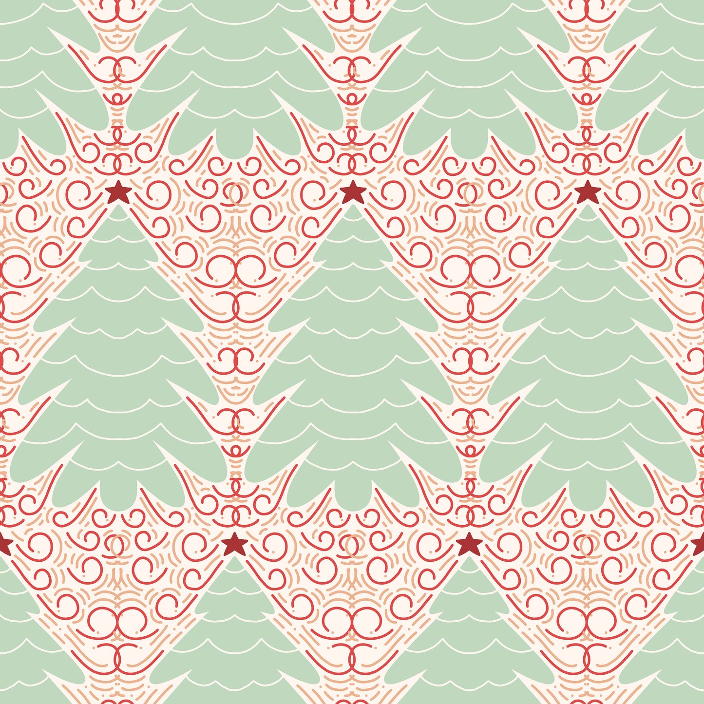 Pattern for printing on leather, acrylic, wood or cork for earring blanks or earring supplies in pattern style - Pattern - Christmas - 134