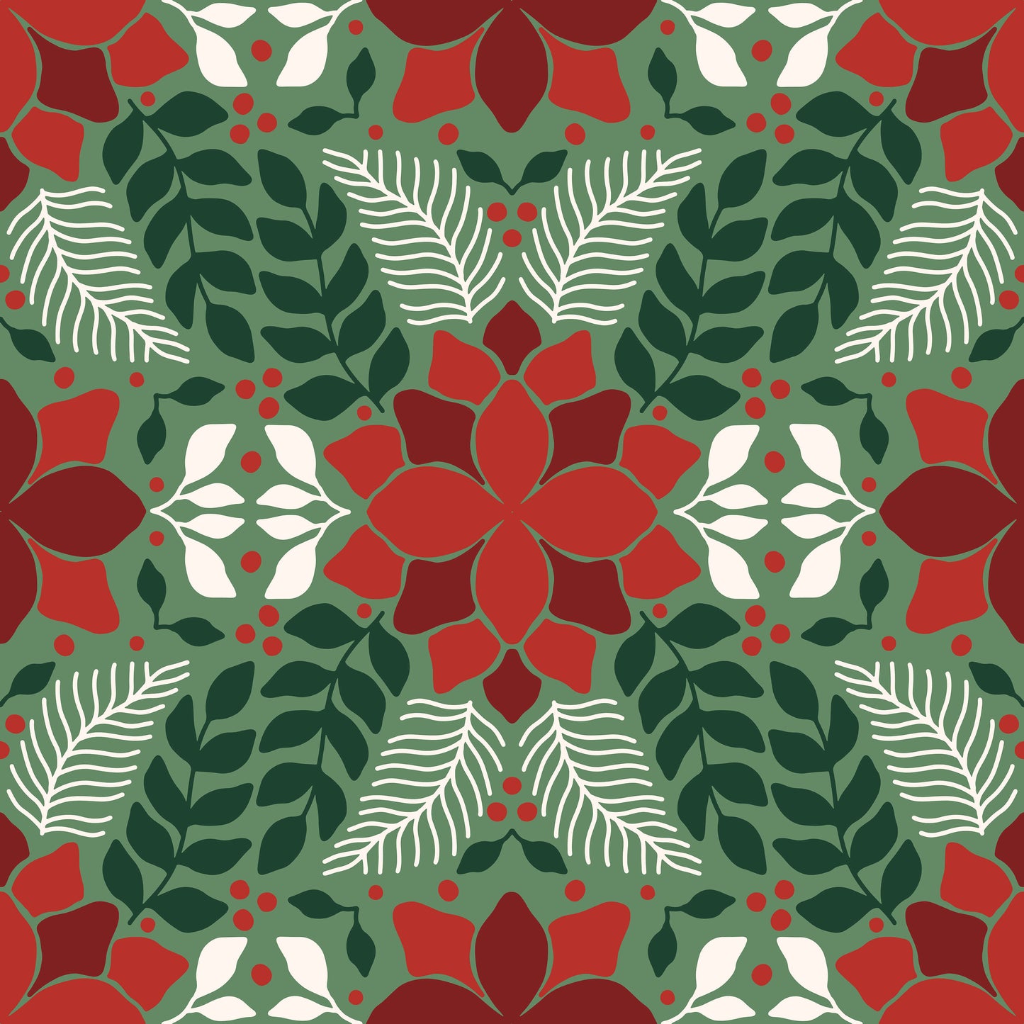 Pattern for printing on leather, acrylic, wood or cork for earring blanks or earring supplies in pattern style - Pattern - Christmas - 144