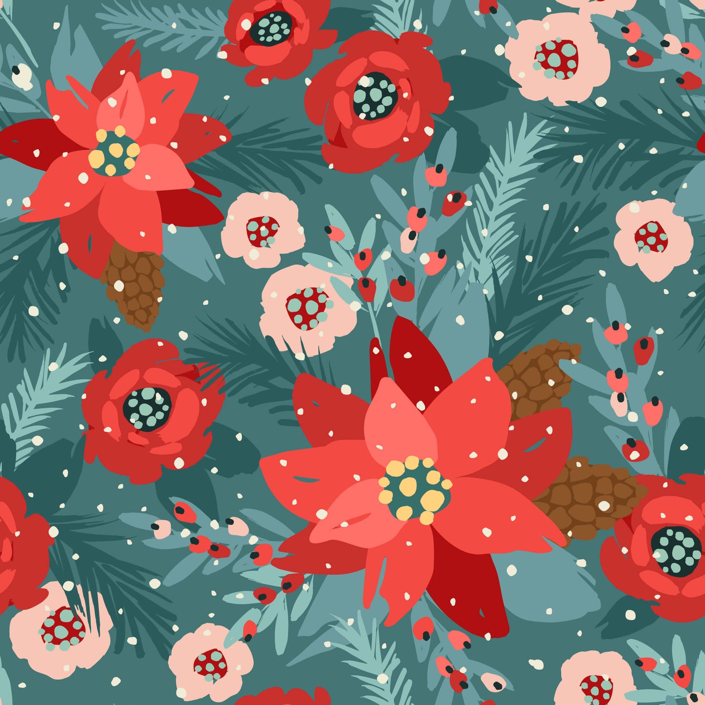 Pattern for printing on leather, acrylic, wood or cork for earring blanks or earring supplies in pattern style - Pattern - Christmas - 25
