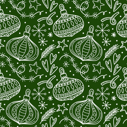 Pattern for printing on leather, acrylic, wood or cork for earring blanks or earring supplies in pattern style - Pattern -  Christmas - 57