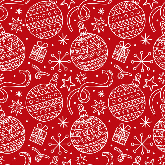 Pattern for printing on leather, acrylic, wood or cork for earring blanks or earring supplies in pattern style - Pattern -  Christmas - 58