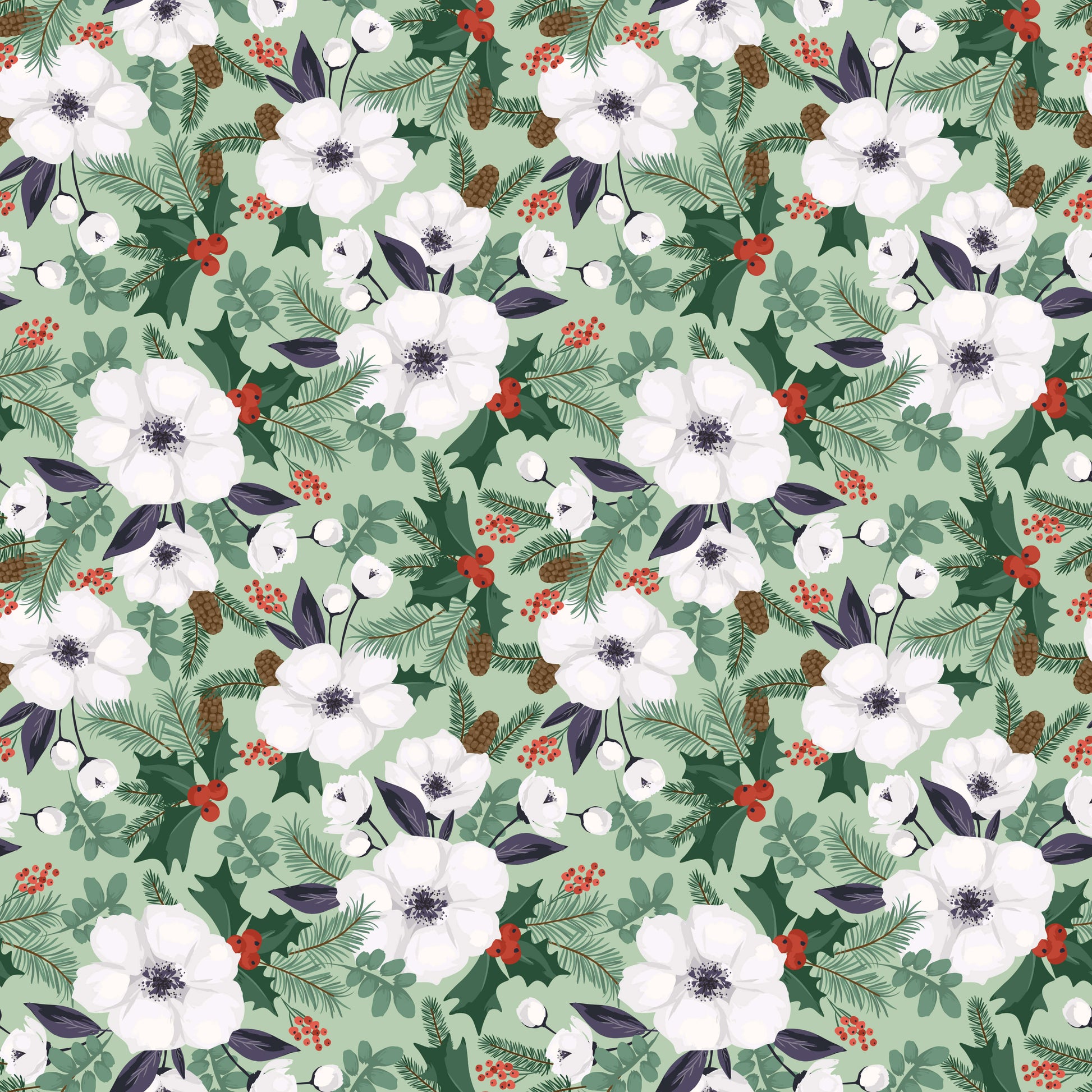 Pattern for printing on leather, acrylic, wood or cork for earring blanks or earring supplies in pattern style - Pattern -  Christmas - 75