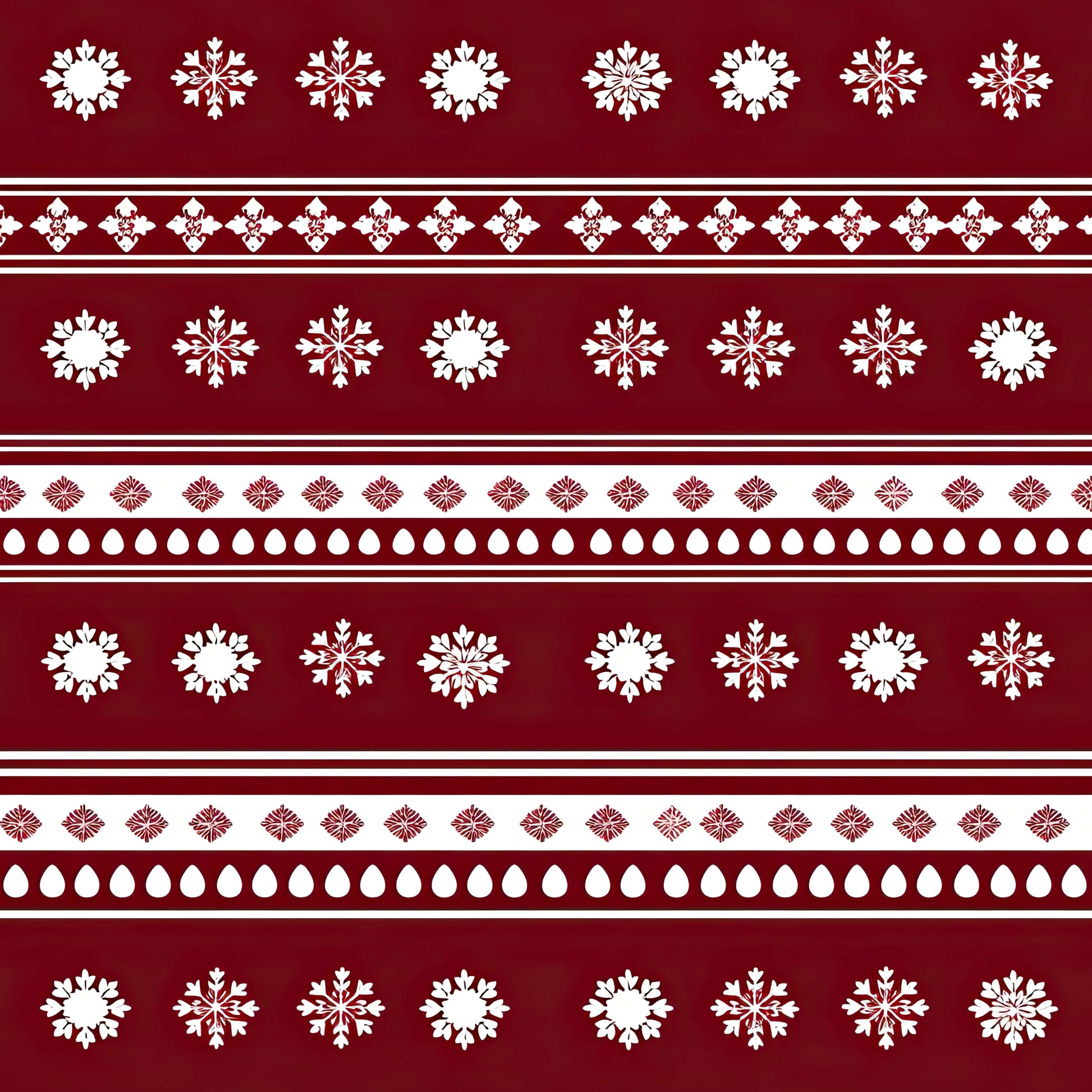 Pattern for printing on leather, acrylic, wood or cork for earring blanks or earring supplies in pattern style - Pattern -  Christmas - 89