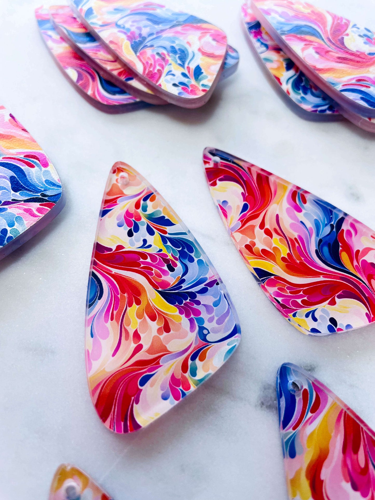Clear Acrylic - Irregular Shape - Abstract Art - 03