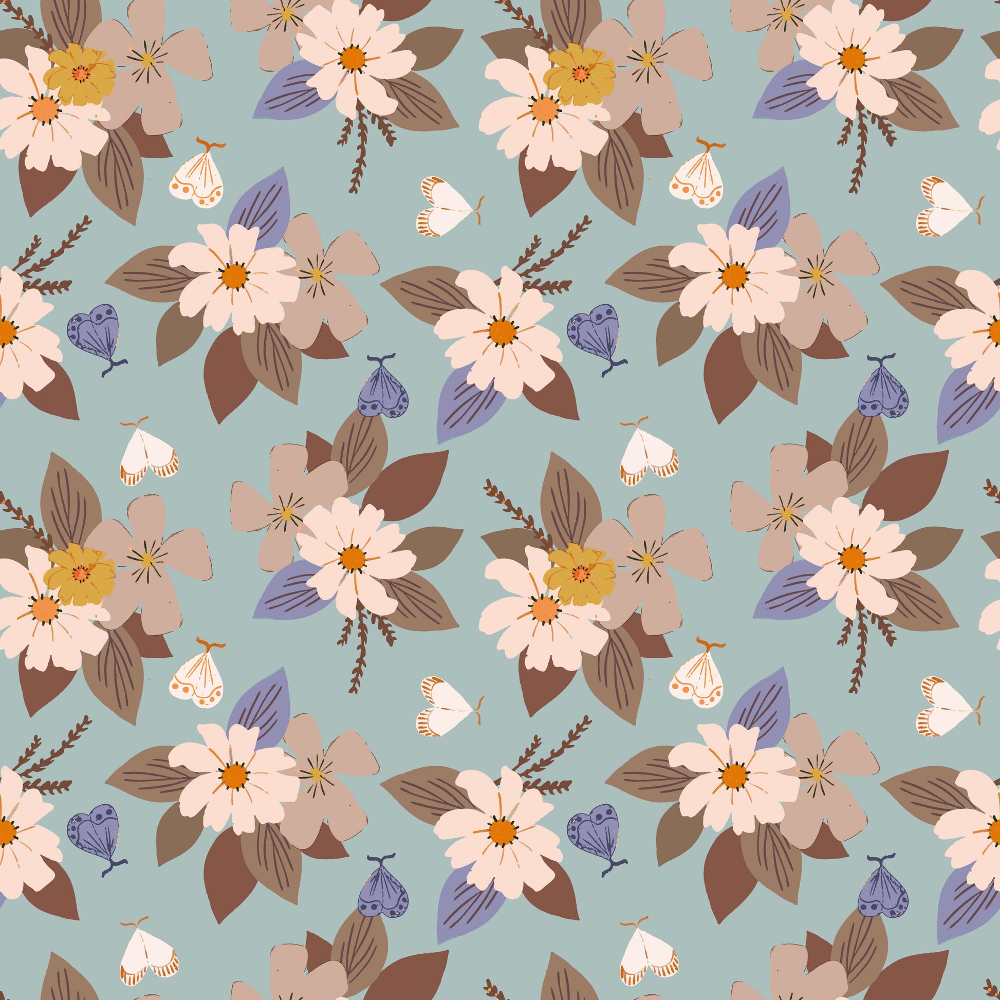 Pattern for printing on leather, acrylic, wood or cork for earring blanks or earring supplies in pattern style - Pattern -  Cottage - 01
