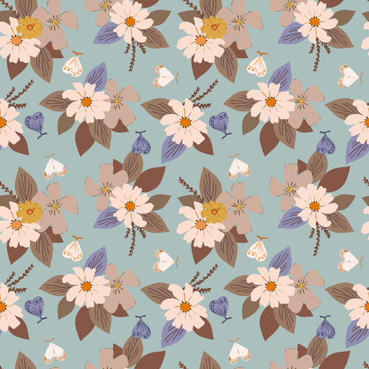 Pattern for printing on leather, acrylic, wood or cork for earring blanks or earring supplies in pattern style - Pattern -  Cottage - 01