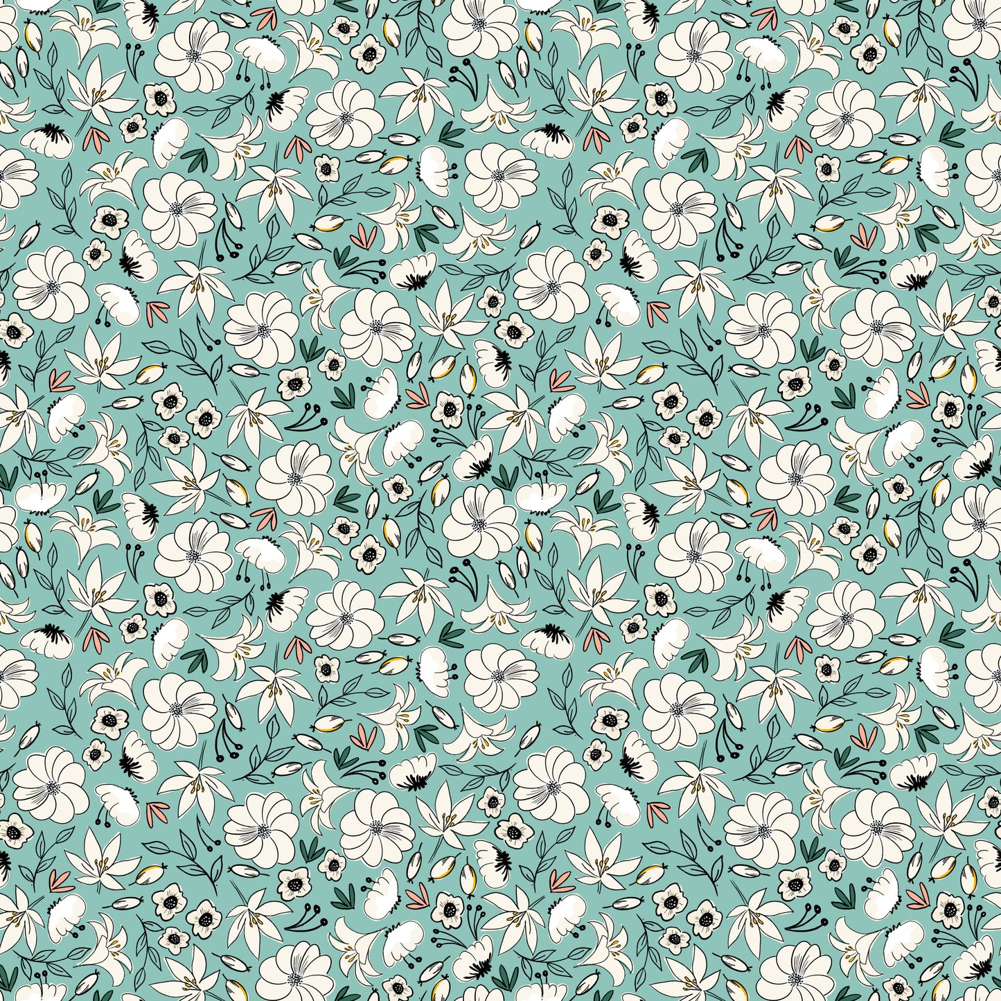 Pattern for printing on leather, acrylic, wood or cork for earring blanks or earring supplies in pattern style - Pattern - Darling Days - 21