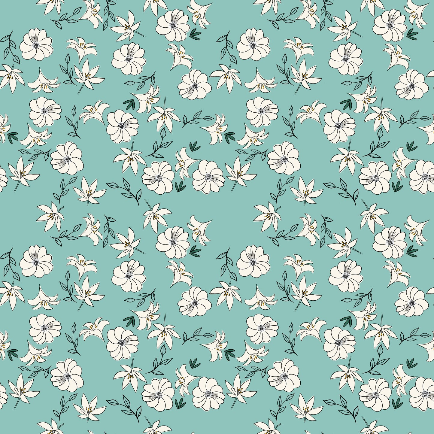 Pattern for printing on leather, acrylic, wood or cork for earring blanks or earring supplies in pattern style - Pattern - Darling Days - 23