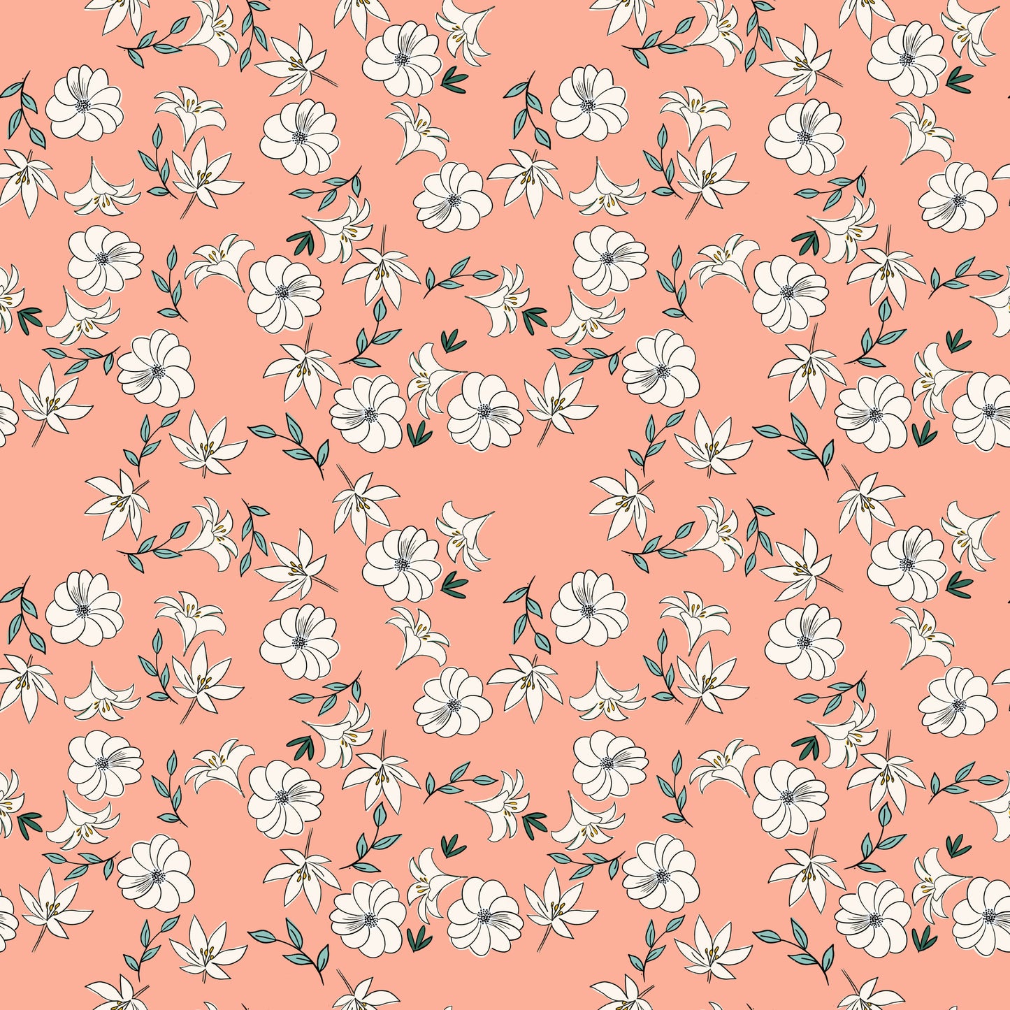Pattern for printing on leather, acrylic, wood or cork for earring blanks or earring supplies in pattern style - Pattern - Darling Days - 25