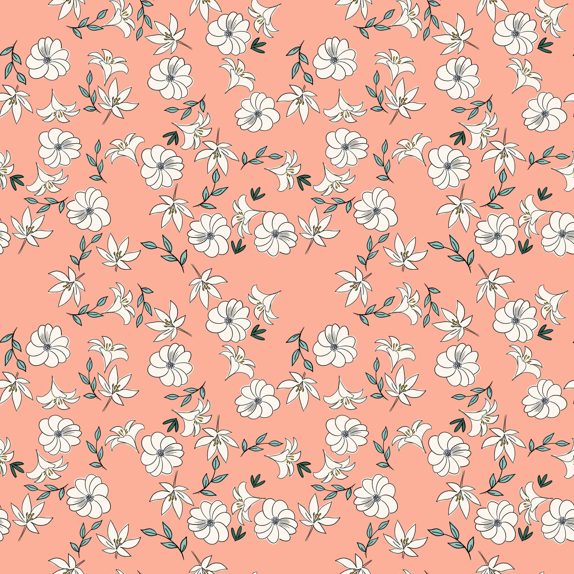 Pattern for printing on leather, acrylic, wood or cork for earring blanks or earring supplies in pattern style - Pattern -  Darling Days - 25