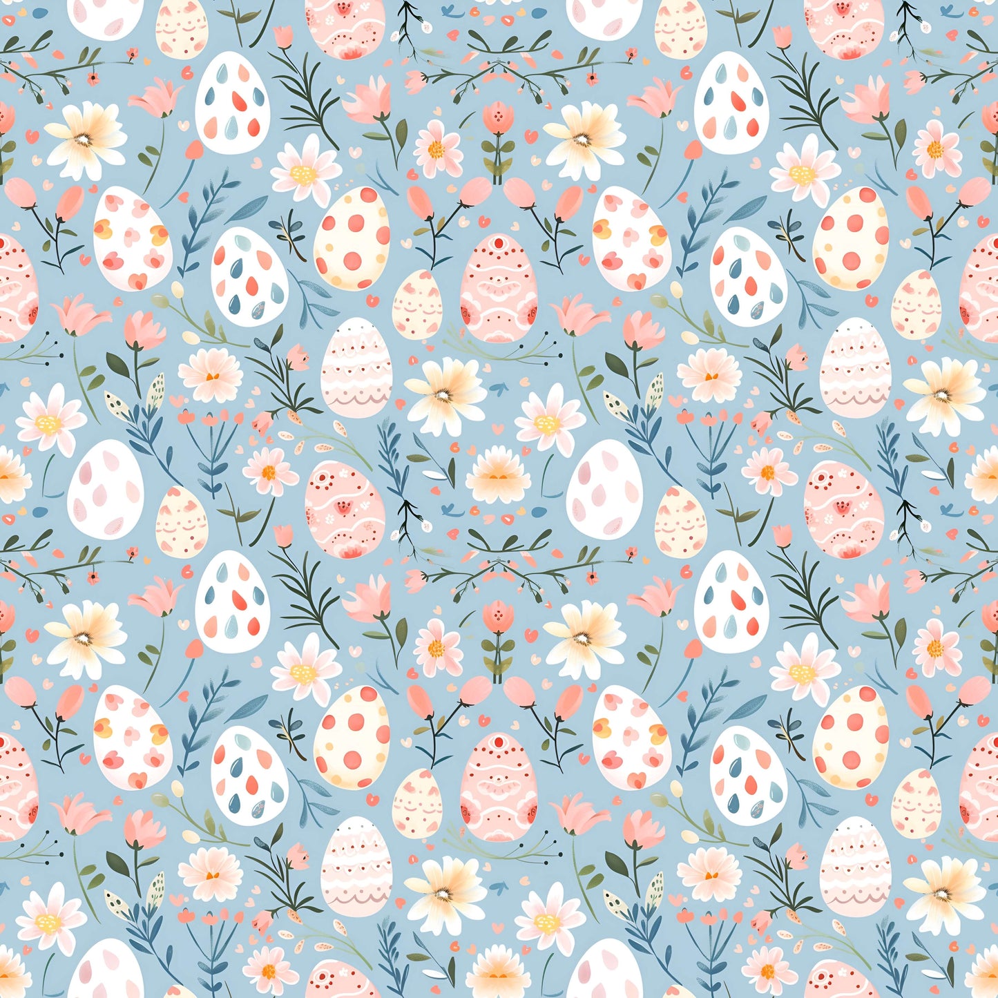 15mm - Egg - Studs - White Acrylic - Easter - 77