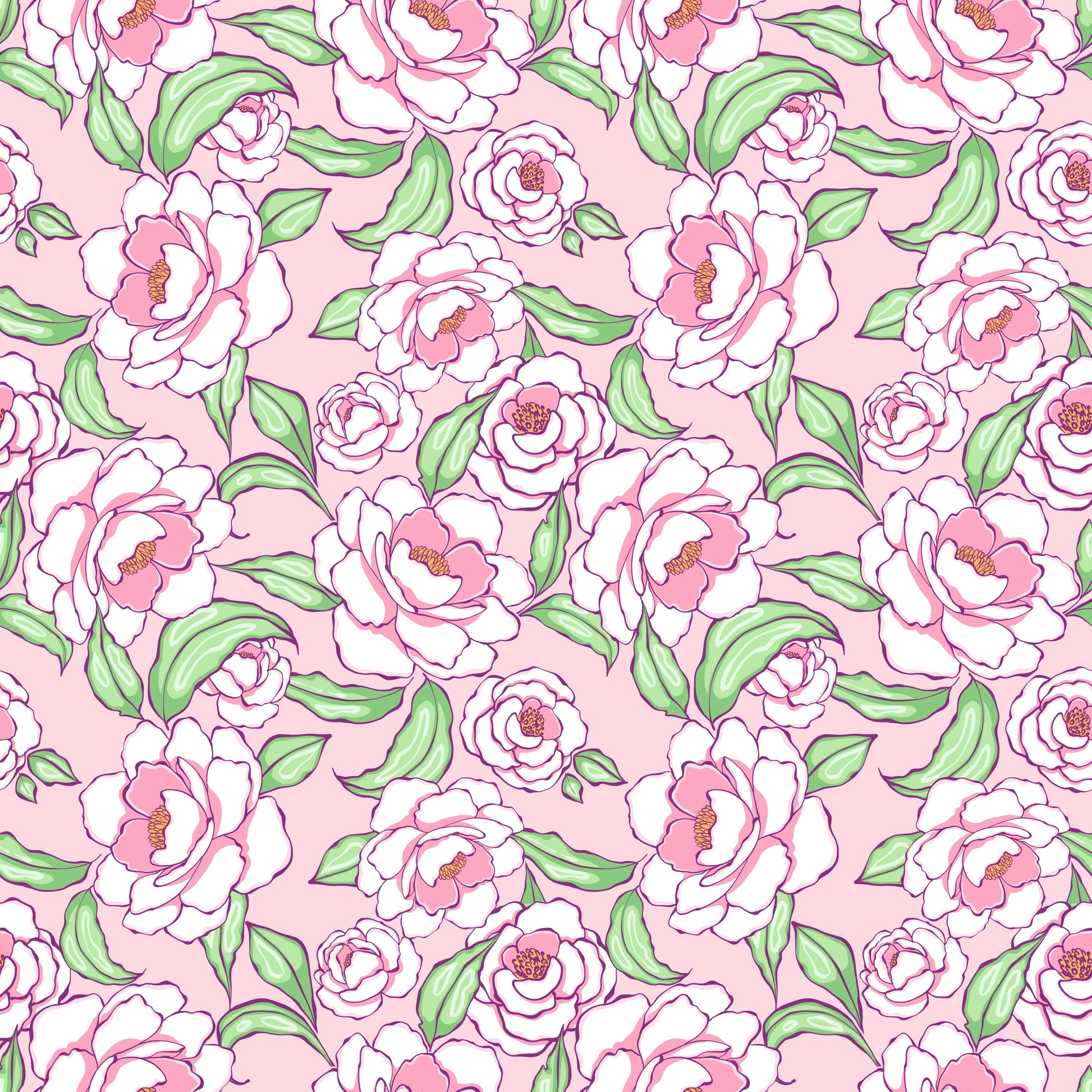 Pattern for printing on leather, acrylic, wood or cork for earring blanks or earring supplies in pattern style - Pattern -  Floral Garden - 25