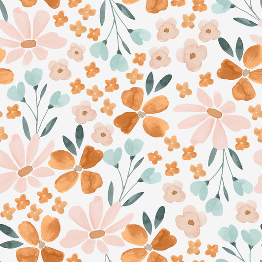 Pattern for printing on leather, acrylic, wood or cork for earring blanks or earring supplies in pattern style - Pattern -  Floral Garden - 26