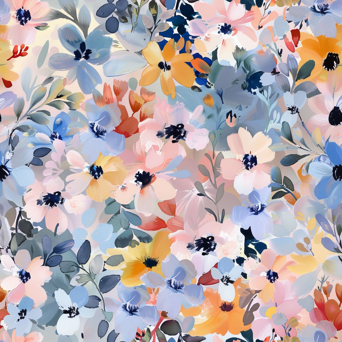 A4 Yupo Paper - Floral Garden - 54