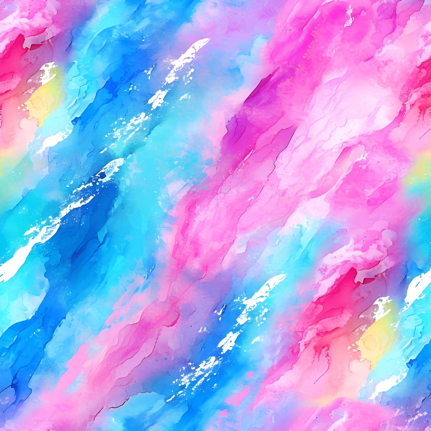 A4 Yupo Paper - Neon Splash - 03