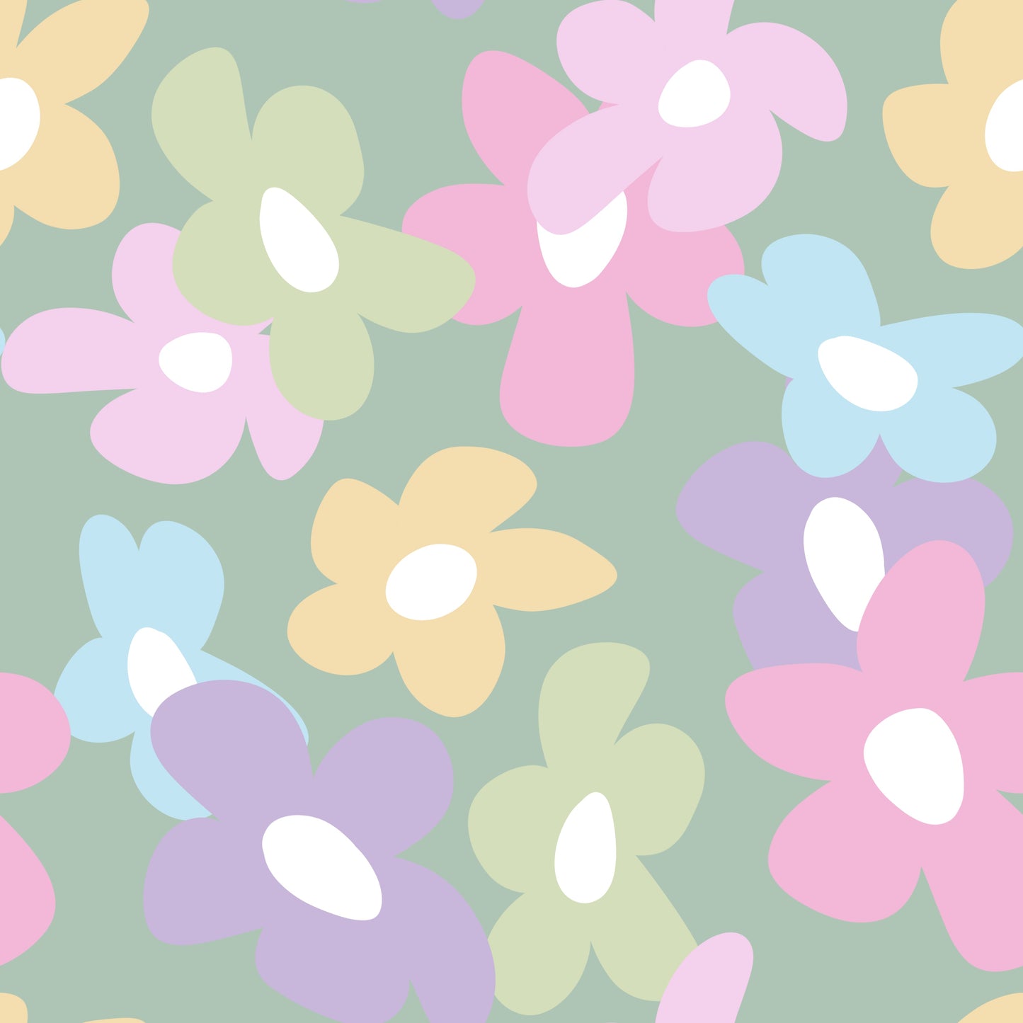 Pattern for printing on leather, acrylic, wood or cork for earring blanks or earring supplies in pattern style - Pattern - Pastels - 25