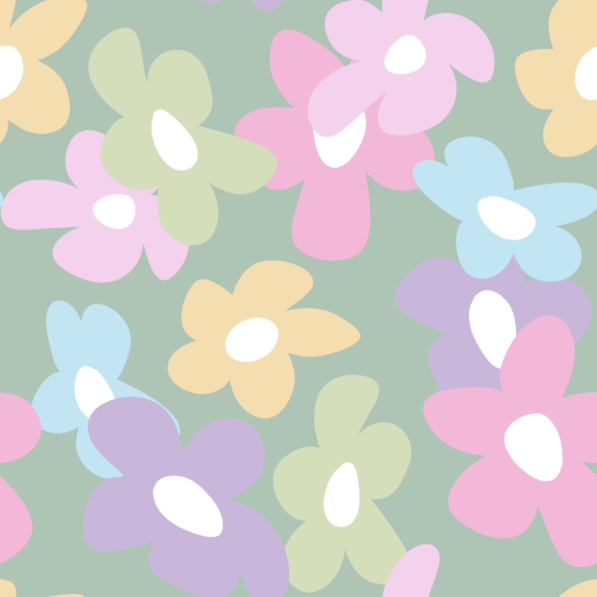 Pattern for printing on leather, acrylic, wood or cork for earring blanks or earring supplies in pattern style - Pattern -  Pastels - 25