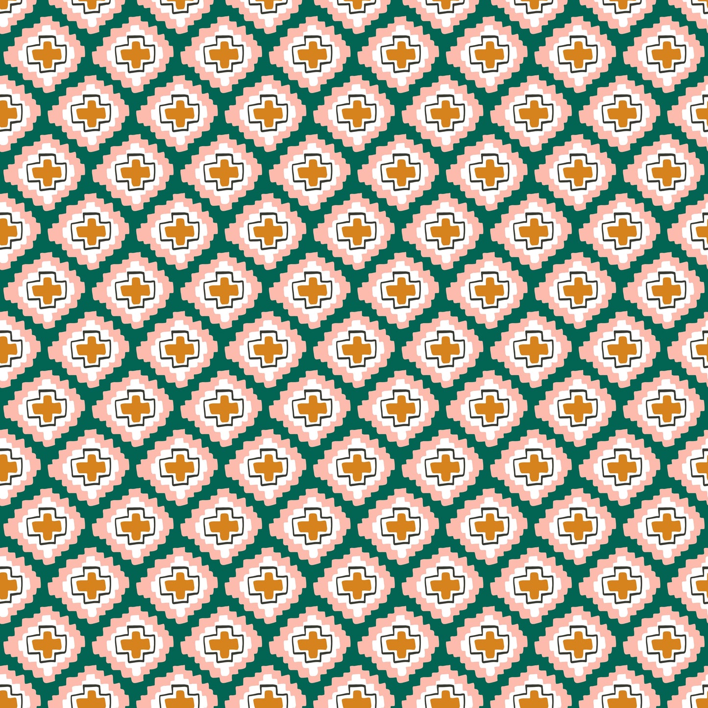 Pattern for printing on leather, acrylic, wood or cork for earring blanks or earring supplies in pattern style - Pattern - Picnic - 03