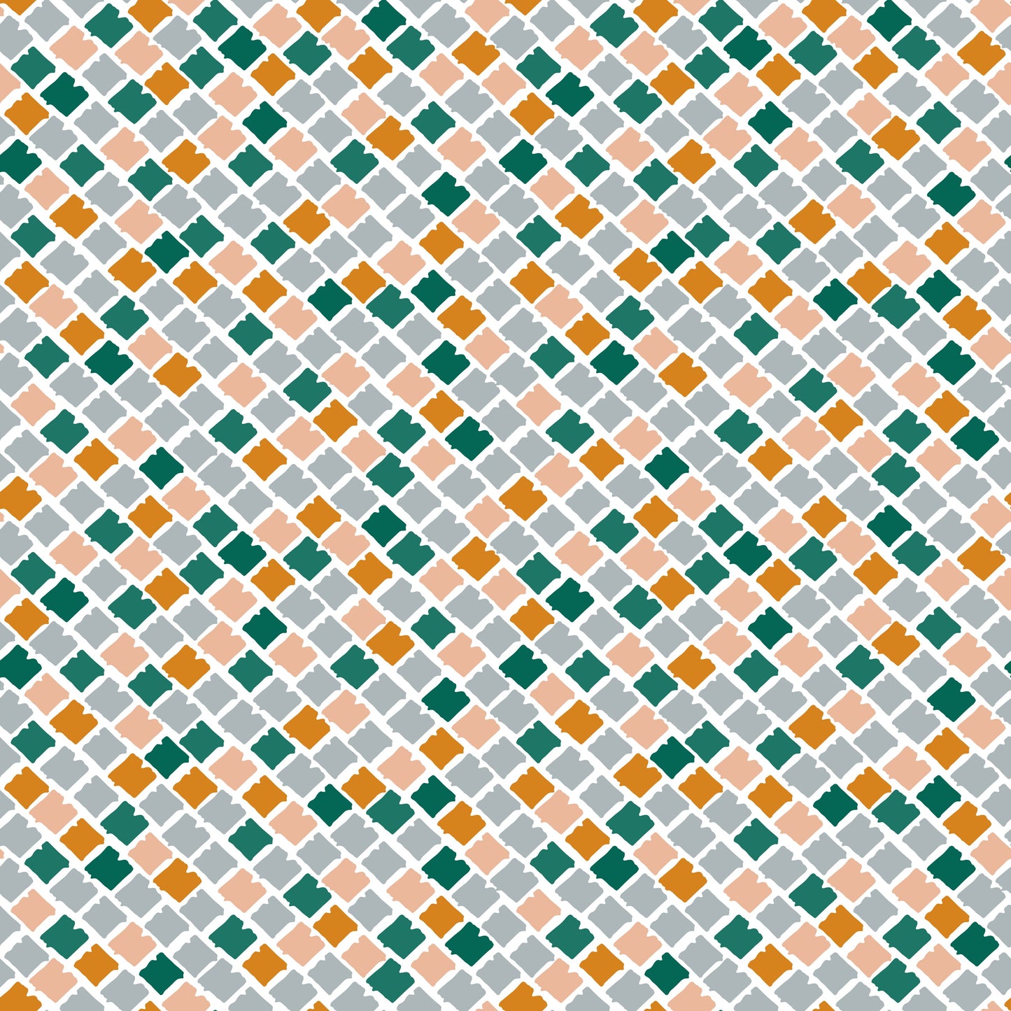 Pattern for printing on leather, acrylic, wood or cork for earring blanks or earring supplies in pattern style - Pattern - Picnic - 06