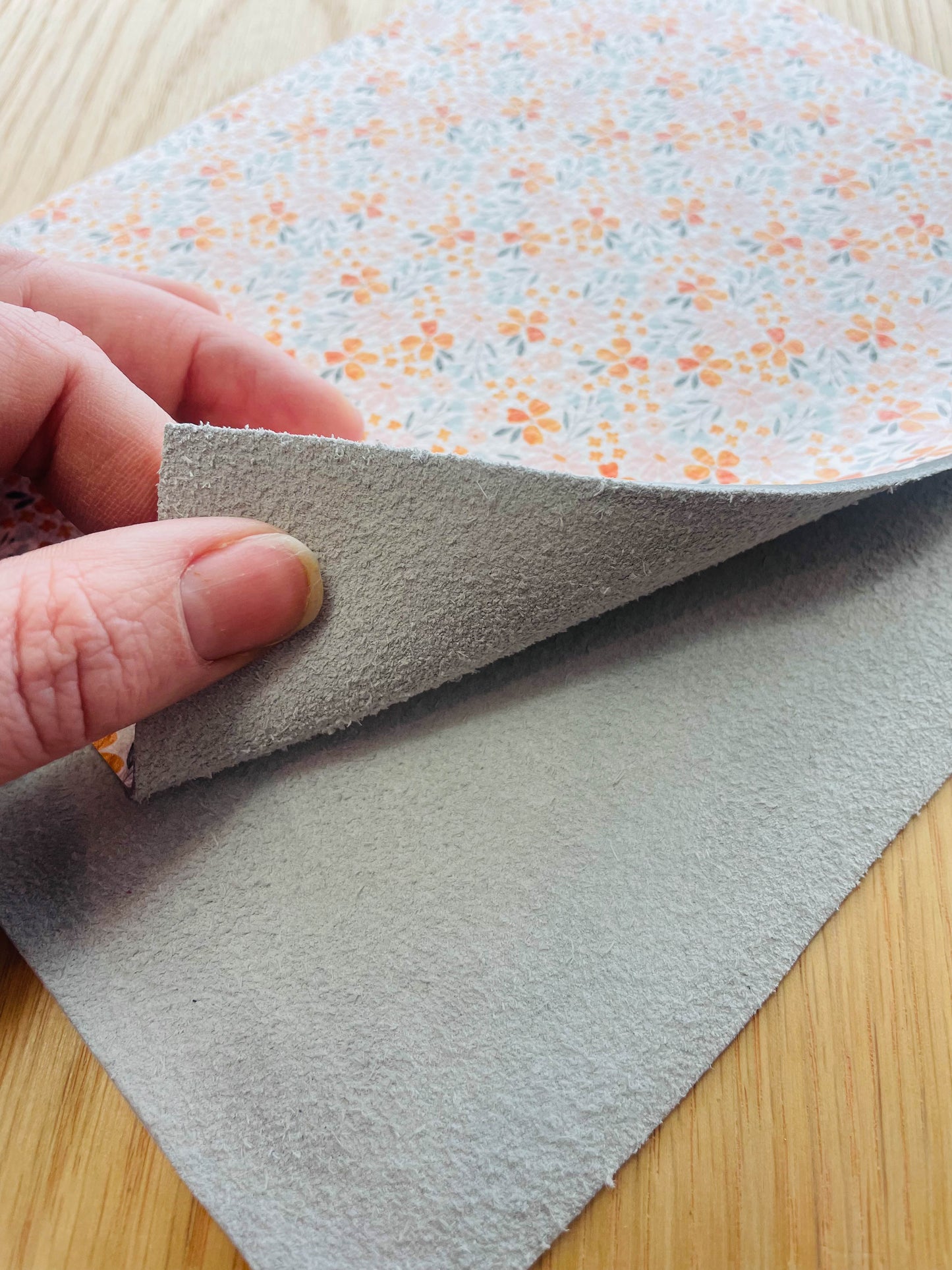 Leather Sheet - Floral Garden - 26