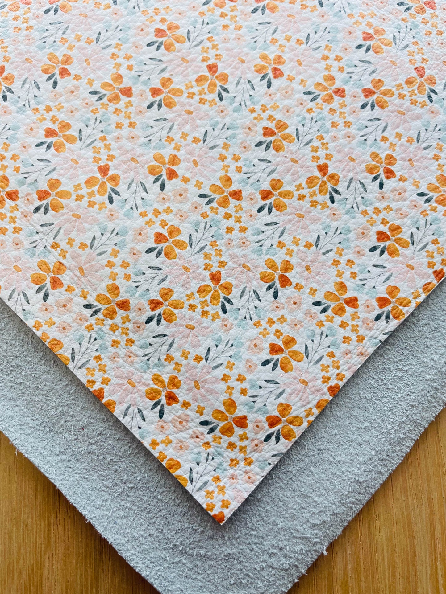 Leather Sheet - Floral Garden - 26