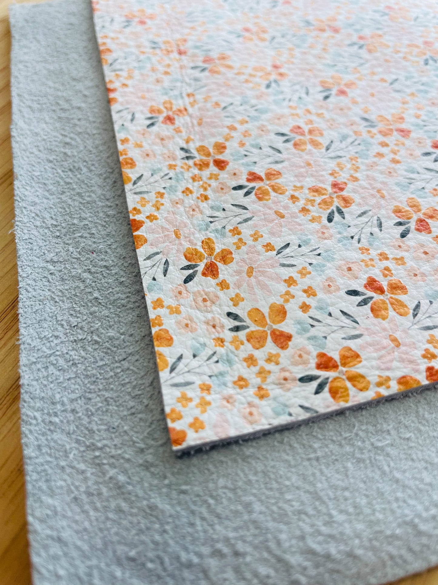 Leather Sheet - Floral Garden - 26