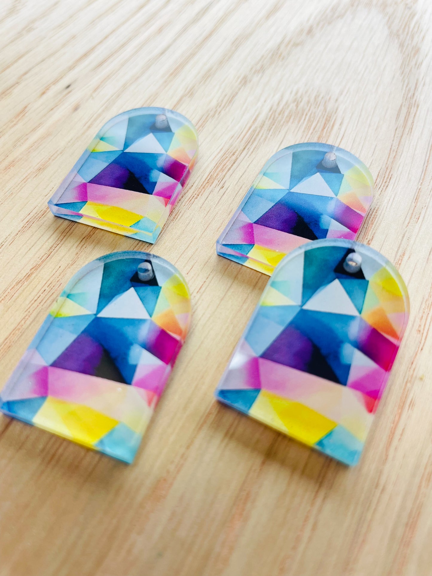 Clear Acrylic - Arch - Watercolour - 23