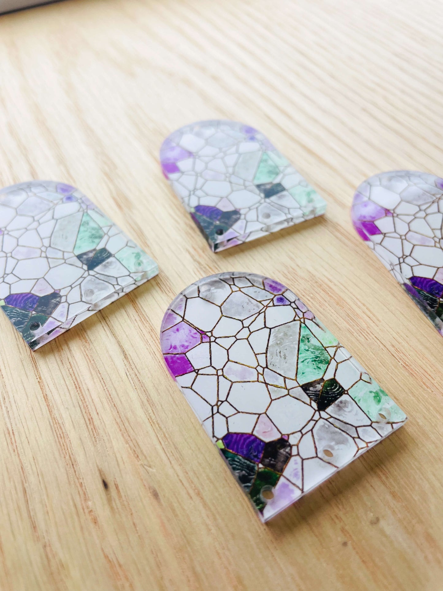 Small Arch - Clear Acrylic - Stained Glass - 03