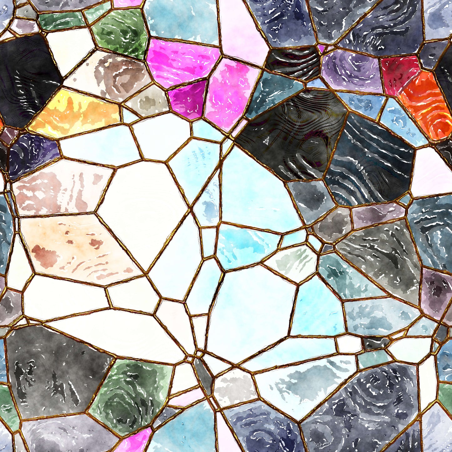 Pattern for printing on leather, acrylic, wood or cork for earring blanks or earring supplies in pattern style - Pattern - Stained Glass - 14