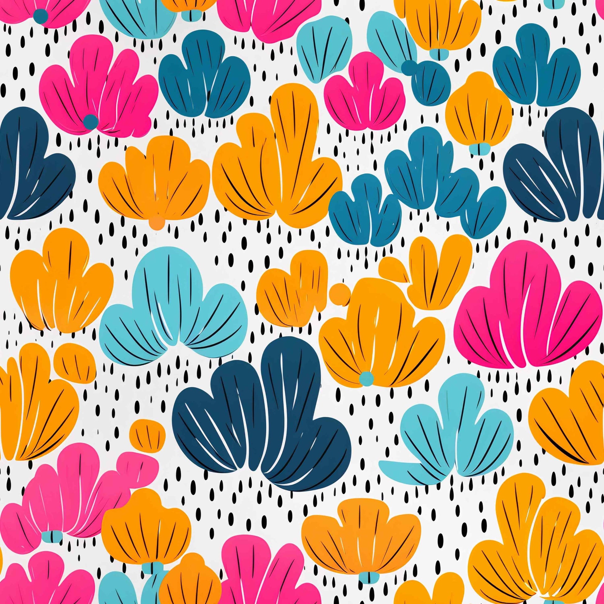 Pattern for printing on leather, acrylic, wood or cork for earring blanks or earring supplies in pattern style - Pattern -  Summer Nights - 04