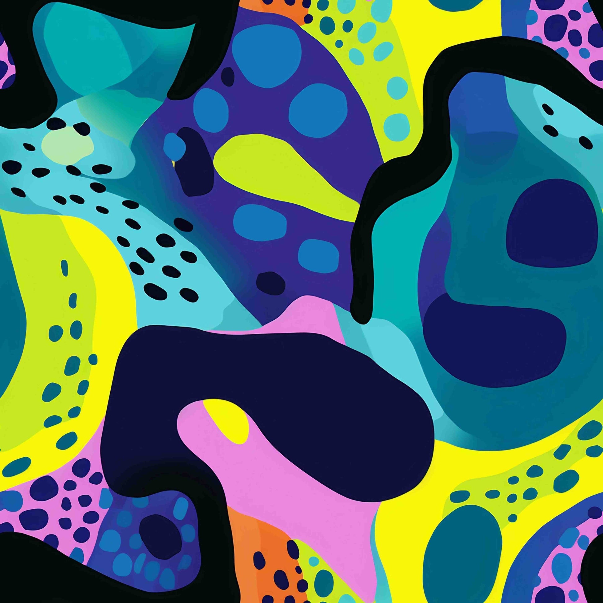 Pattern for printing on leather, acrylic, wood or cork for earring blanks or earring supplies in pattern style - Pattern -  Summer Nights - 22