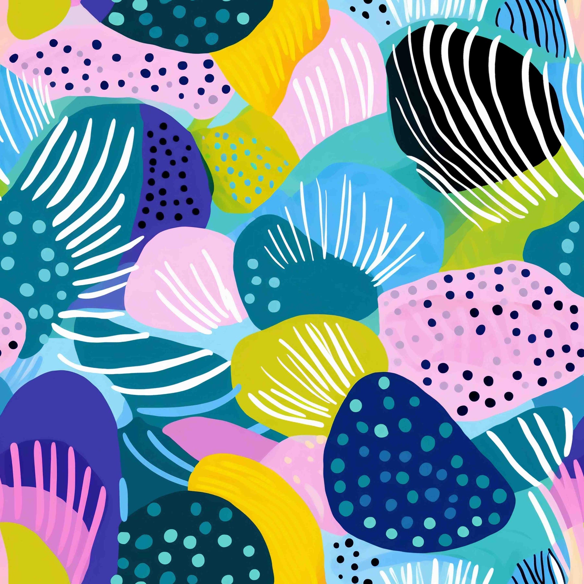 Pattern for printing on leather, acrylic, wood or cork for earring blanks or earring supplies in pattern style - Pattern -  Summer Nights - 23