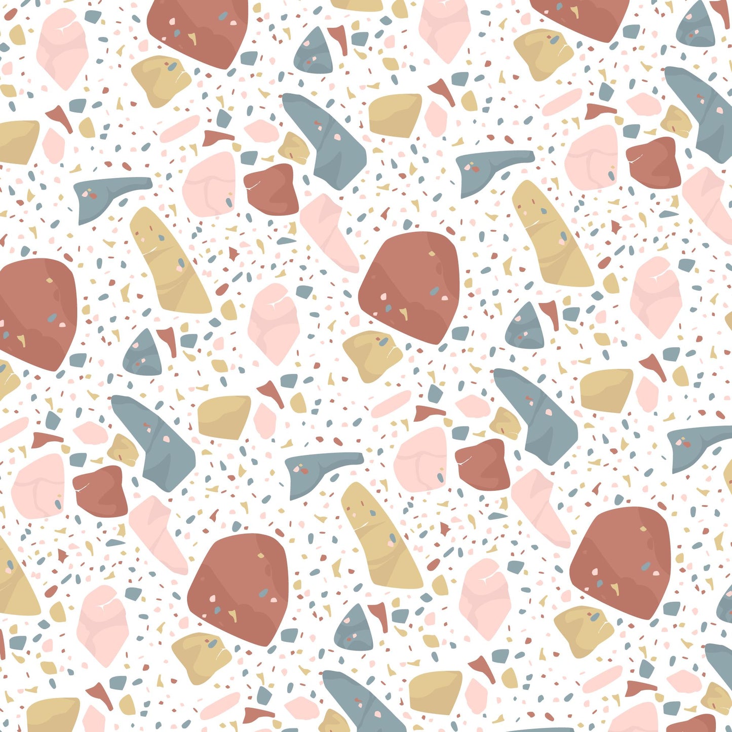 Pattern for printing on leather, acrylic, wood or cork for earring blanks or earring supplies in pattern style - Pattern - Terrazzo - 08